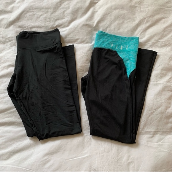 Victoria's Secret Pants - Bundle of 2 pairs of Victoria’s Secret PINK leggings (size Medium)